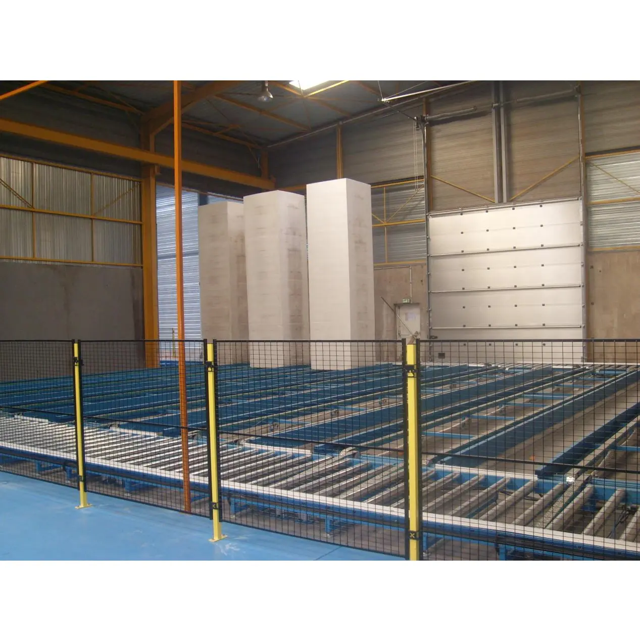 ICF (Insulating Concrete Form) construction with graphite EPS blocks