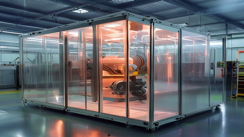 8. Safety Enclosure & Light Curtain