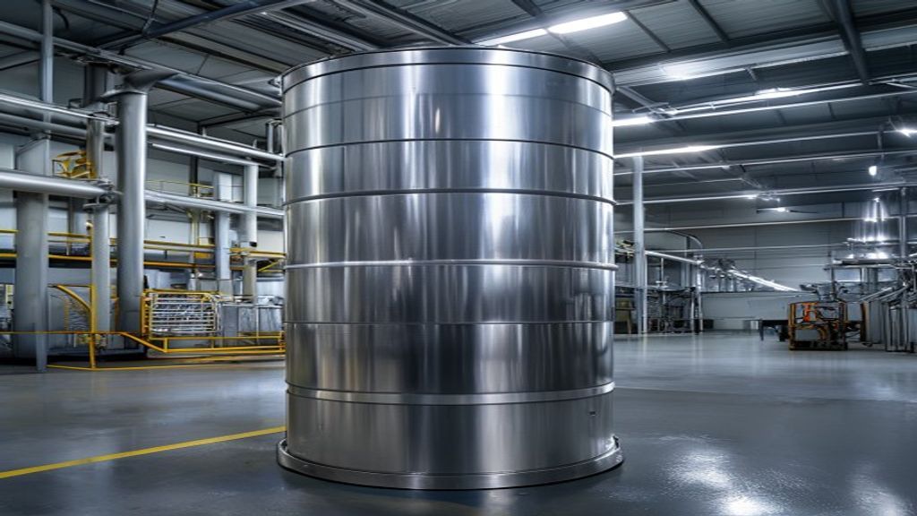 1. Double-Layer Stainless Steel Barrel (1,200mm)
