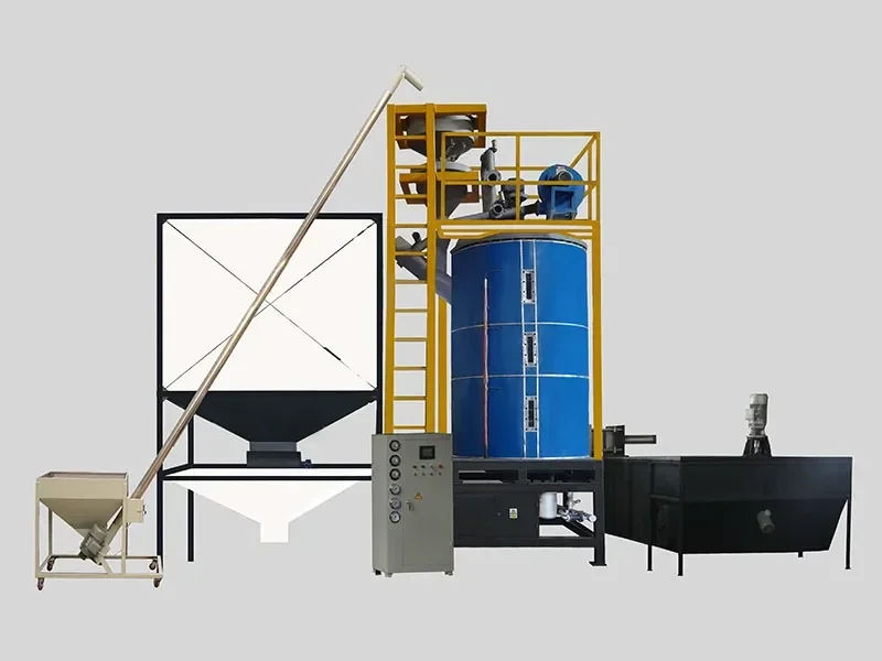 PE-1600 Batch Pre-Expander - EPS machinery manufacturer