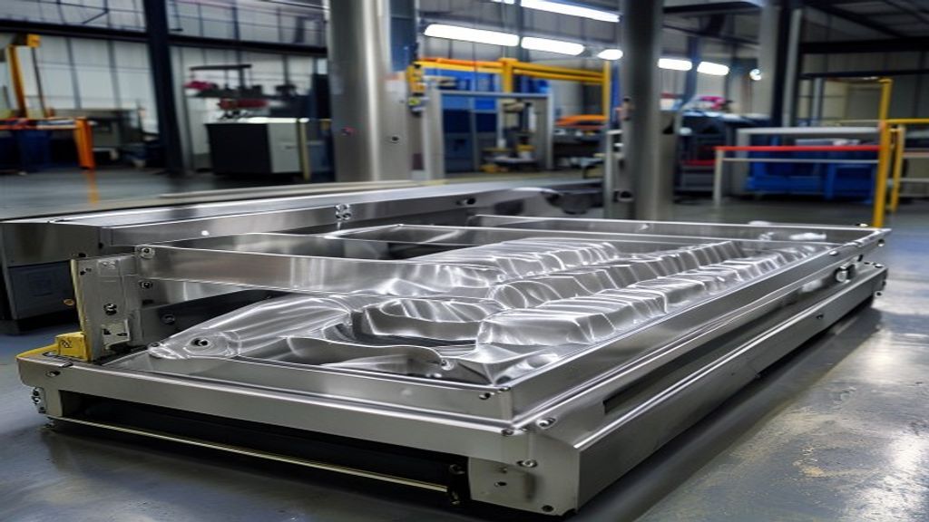 1. Large Shape Mold Platen (1,400×1,200mm)
