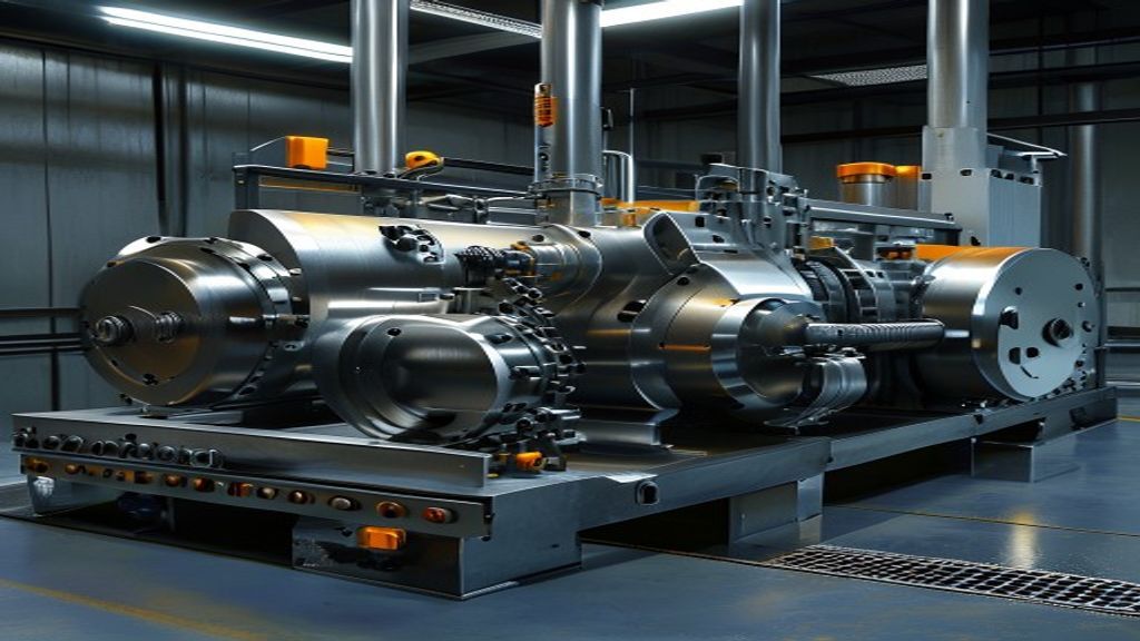 2. Heavy-Duty 40-Ton Hydraulic Clamping