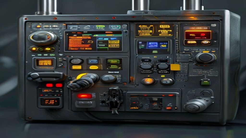 8. SCADA-Integrated PLC + 12-inch HMI