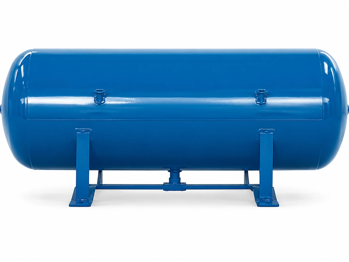 3. Air Receiver Tank (Pneumatic Power for Fill + Eject)