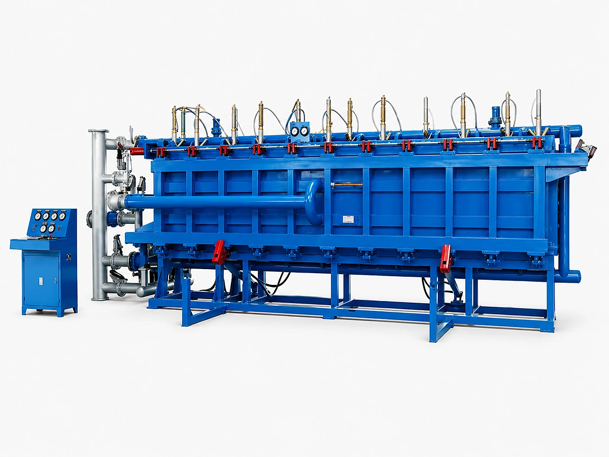 1. Horizontal Block Mold (Multi-Bay Layout)