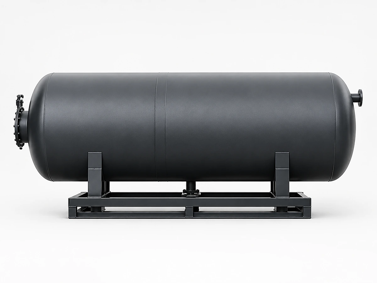 2. Steam Tank (0.6-0.8 MPa Working / 2 bar Max)