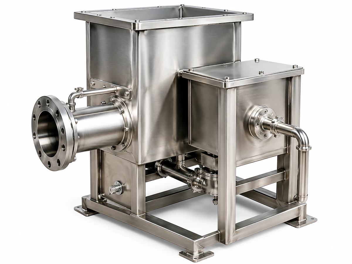 5. Discharge System (Depressurization + Pneumatic Transfer to Aging Silo)