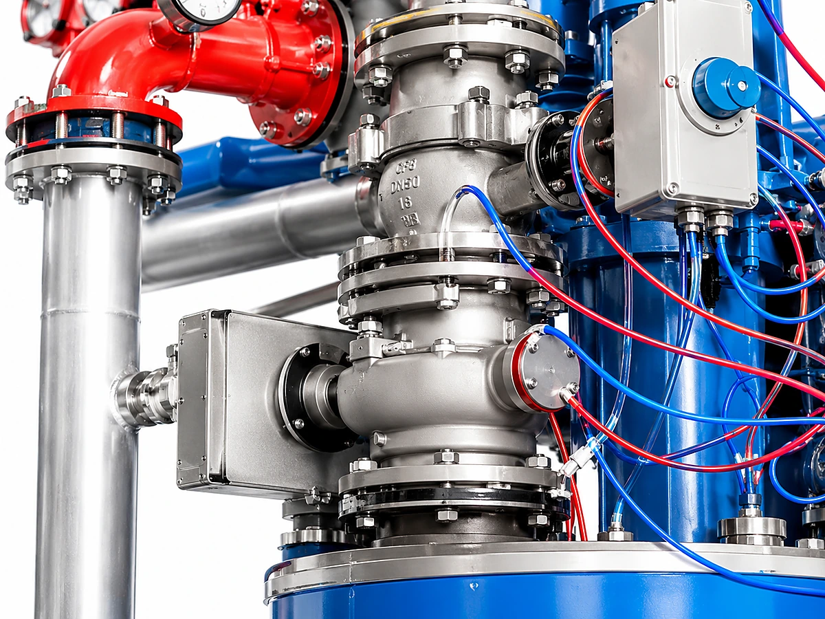 2. Steam System (Supply Manifold + Distribution Network + Condensate Return)