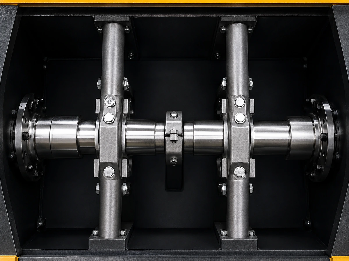 4. Drive Shaft + Heavy-Duty Bearing System