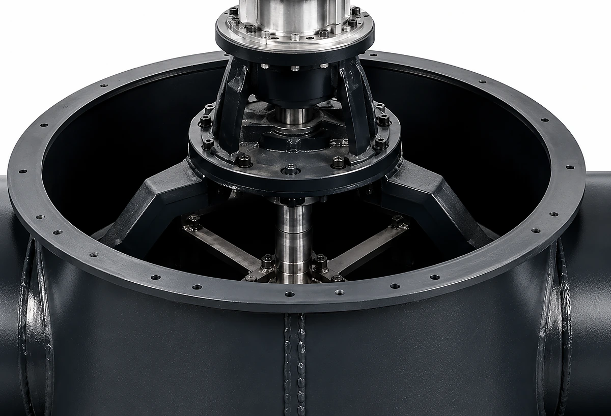 3. Mixing Chamber + Multi-Blade Agitator