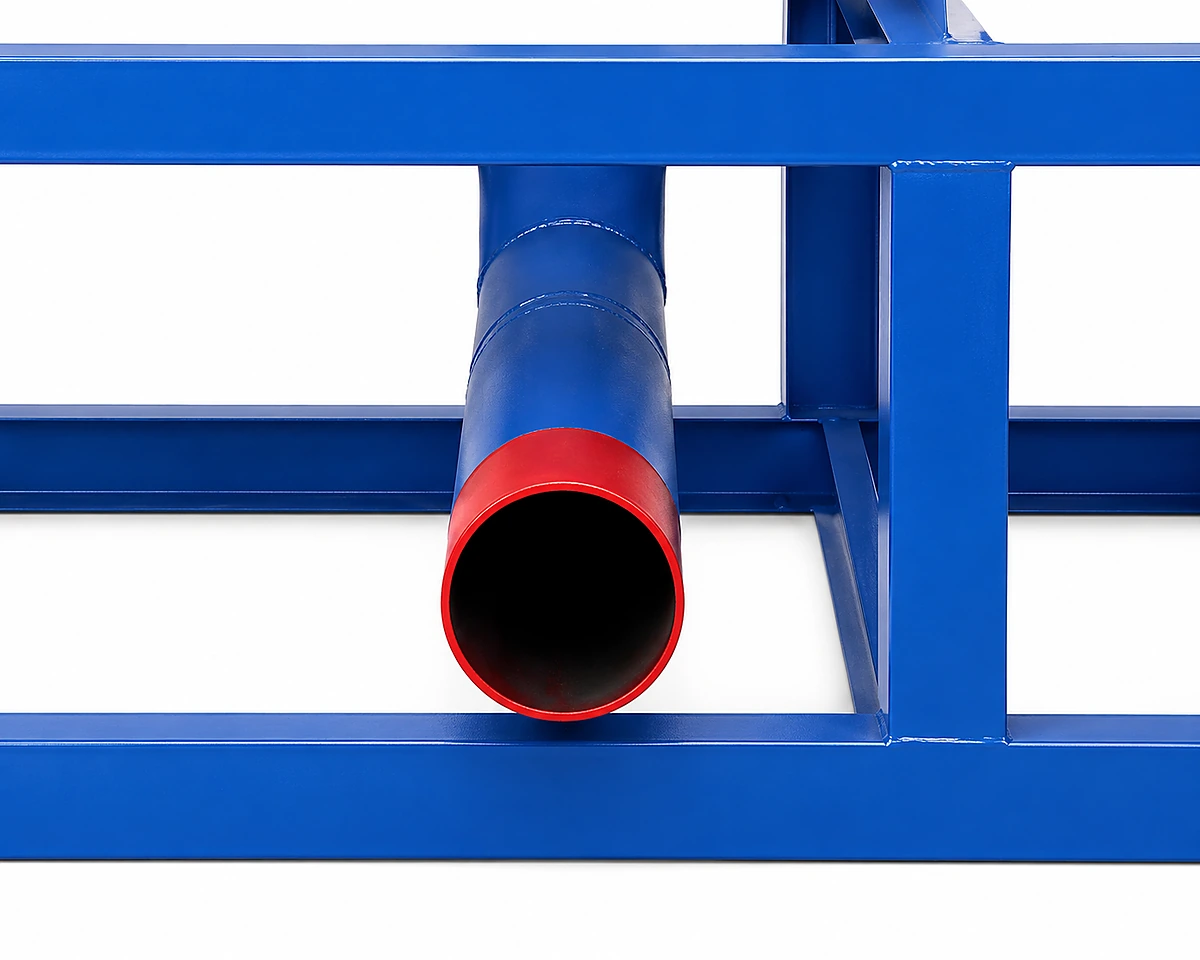 4. Dust Discharge Outlet (Bottom Hopper + Auger Conveyor)
