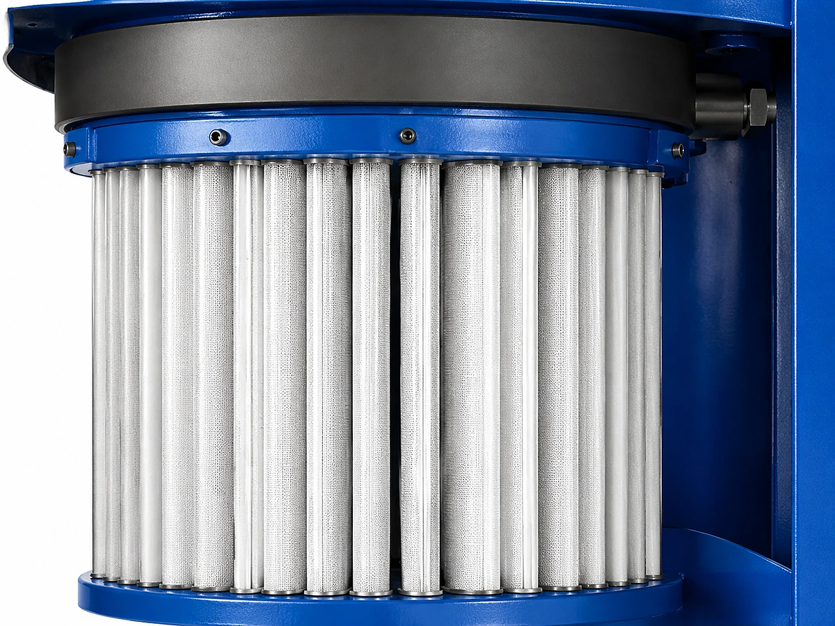 3. High-Efficiency Filtration (HEPA Pleated Cartridges)