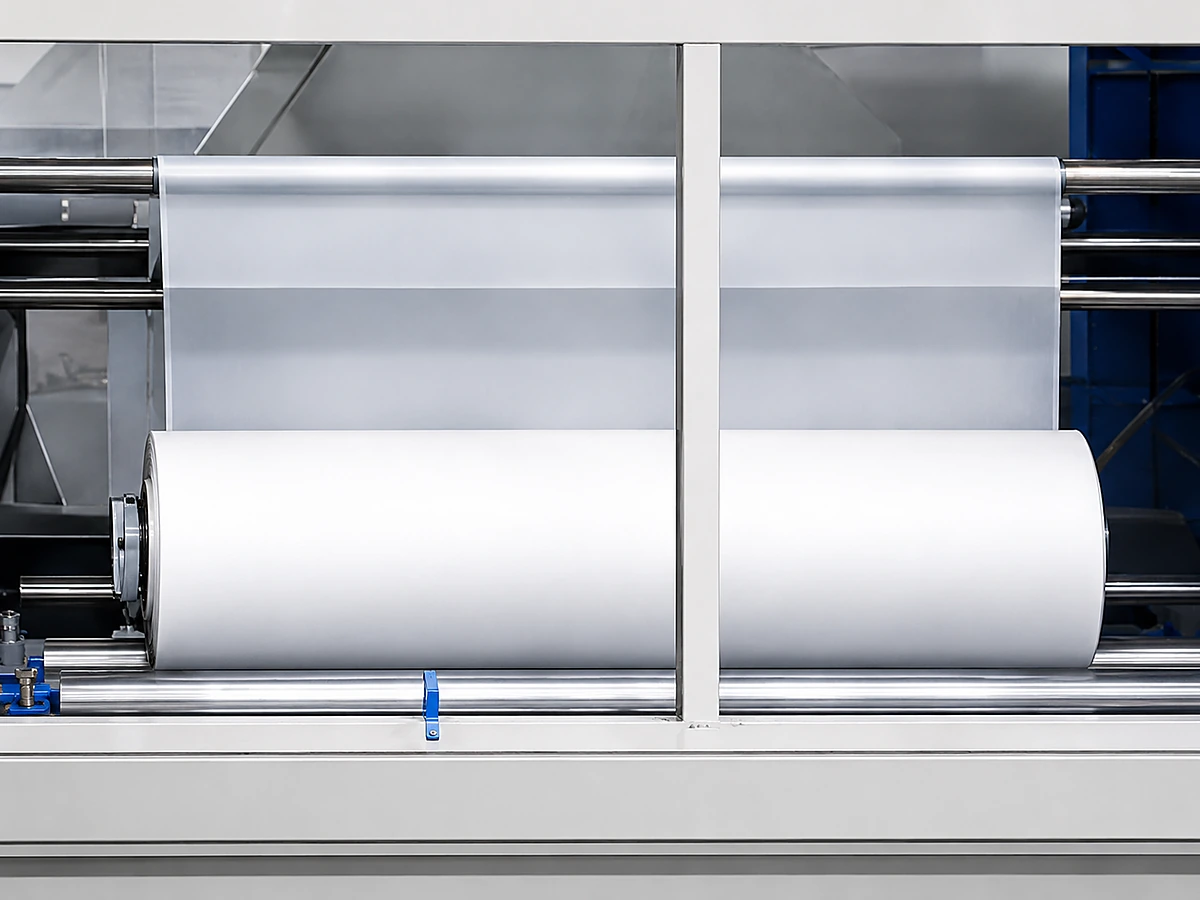 2. Film Roll Unit (Stretched PE Film Supply)