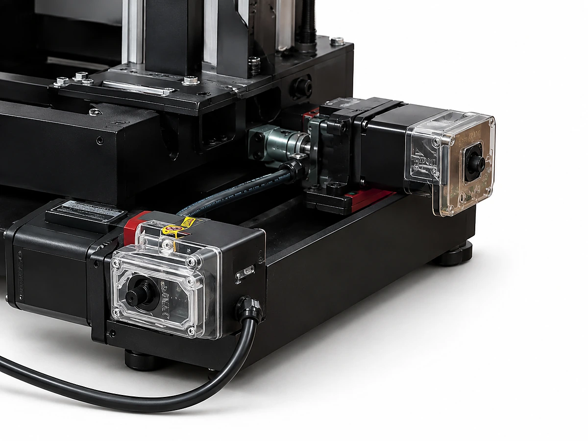 3. Drive System (Yaskawa / Mitsubishi Servo X/Y/Z/A)