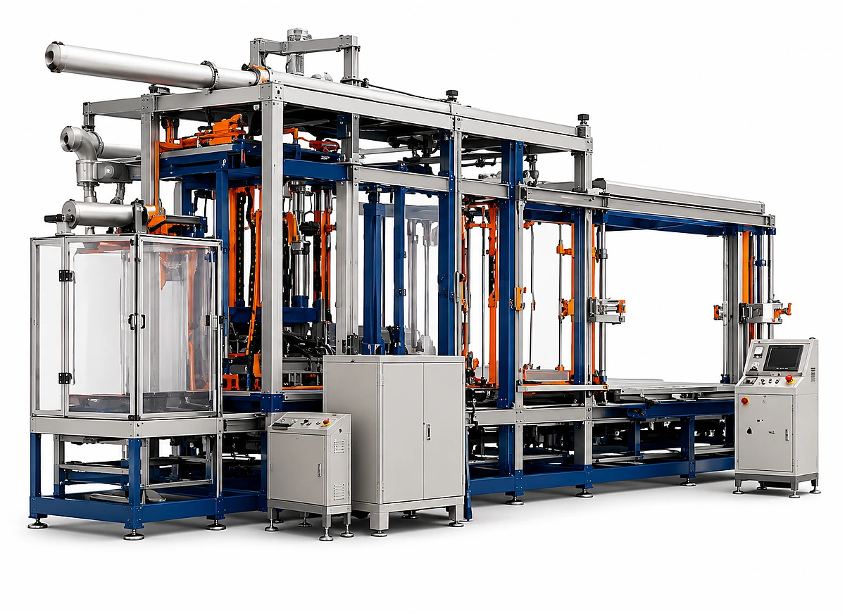 3. Block Shaping Unit (Vibration Cutting System)