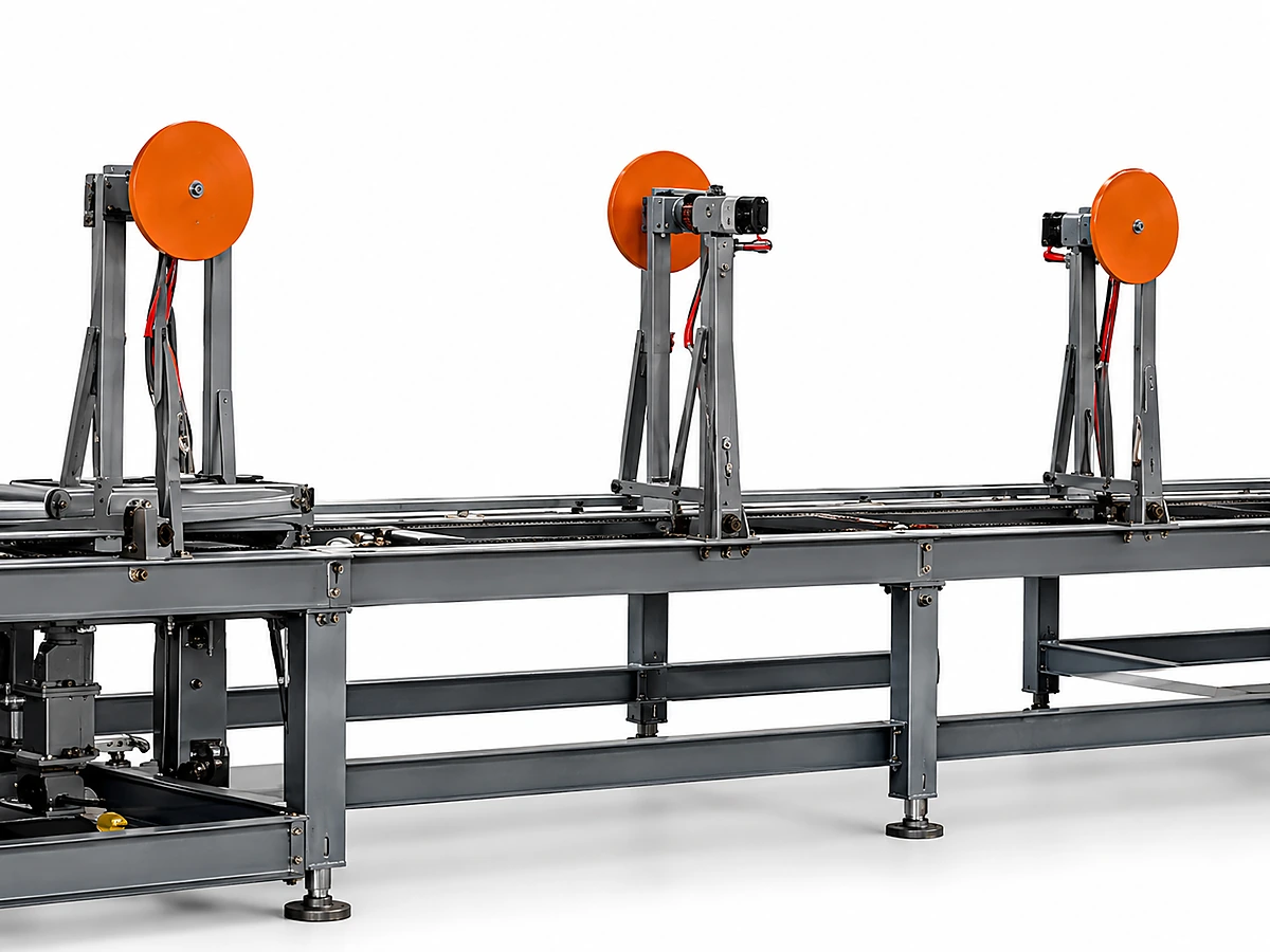 6. Guide & Alignment System (Patented Wire Setting Discs)