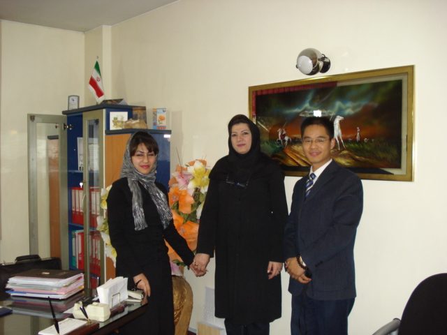 ChinaEps visiting Iranian distributor office